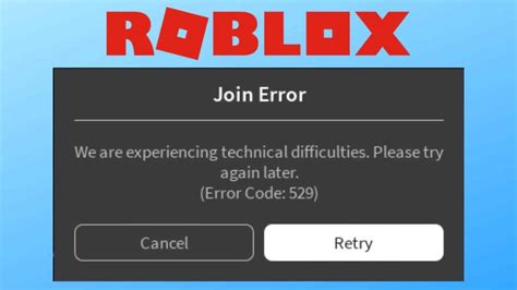 roblox code 529|h29 error in roblox.